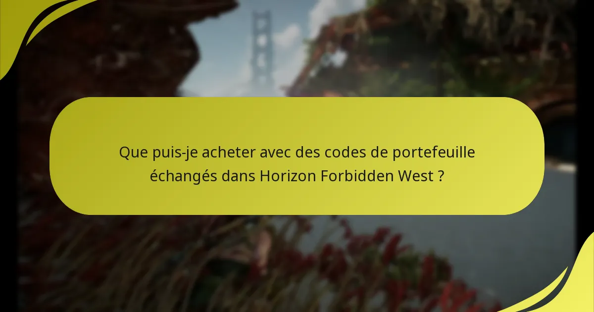 Quelles étapes de dépannage puis-je suivre si mon code de portefeuille ne fonctionne pas ?